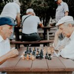 two men playing chess